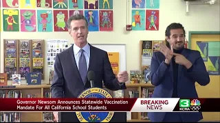 California to require all schoolchildren to get COVID-19 vaccine, Gov. Newsom says