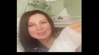 Стриженова упала на руку.Видео из больницы.