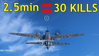 30 Kills in 2.5min | BFV Bomber gameplay