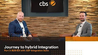 Journey to hybrid Integration - B2B EDI with SAP Integration Suite