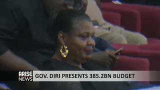 GOV. DIRI PRESENTS 385.2BN BUDGET