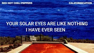 Red Hot Chili Peppers - This Velvet Glove (Lyric Video)