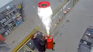 Catastrophic Worker Mistakes Caught on Camera