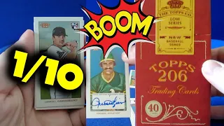 NEW RELEASE! 2023 Topps 206 Box Opening HOF Autograph Corbin Carroll 1 of 10 Rookie Pull BIG VALUE