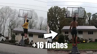 5'10 Vertical Jump Progress -16 inch increase-