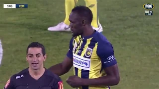 OFFICIAL EXTENDED HIGHLIGHTS: Usain Bolt Extended Highlights | Central Coast Mariners 12.10.2018