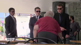 Men In Black Security Denial Prank