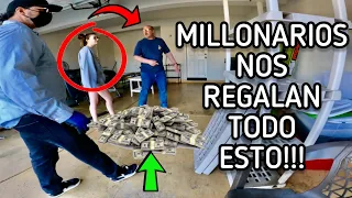 ♻️MILLONARIOS NOS REGALAN TODO ESTO!😳🤑✅Lo Que Tiran En USA 🇺🇸! Dumpster Diving En California!