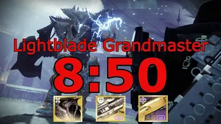 Lightblade Grandmaster  8:50 Platinum l Season of the Deep #Destiny2MOTW