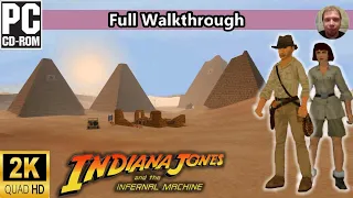 Indiana Jones and the Infernal Machine (1999) - Full Game Walkthrough | 1440p60 | No Commentary