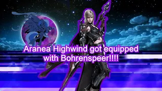 Aranea Highwind gets her "Bohrenspeer" EX Weapon!!! / Final Fantasy: Dissidia: Opera Omnia