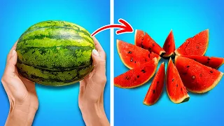 Clever Tips & Hacks To Peel And Cut Fruits And Vegetables