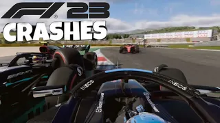 F1 23 CRASHES! #1