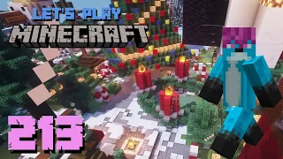 Let's Play Minecraft (v.1.14.4 | PC) ⛏️213 - Das letzte Lichtlein brennt