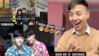 ohmnanon being gay at safehouse for 4 days straight | REACTION