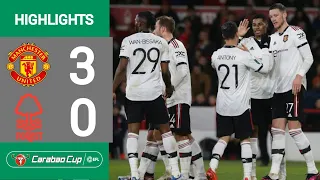 Manchester United vs Nottingham Forest 3-0 • Semifinal Carabao Cup 2022/2023 Leg 1