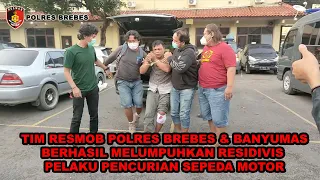 2 RESIDIVIS PELAKU PENCURIAN YANG VIRAL TEREKAM CCTV DILUMPUHKAN TIM GABUNGAN MOB BREBES & BANYUMAS