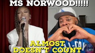 VOCAL BIBLE!!! Brandy - Almost Doesn't Count (Live at US Census: 2020) Reaction!!!