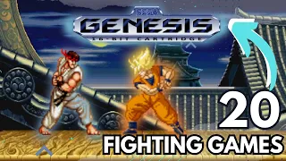 🥊 20 Fighting games on Sega GENESIS || ROUND 1, FIGHT!