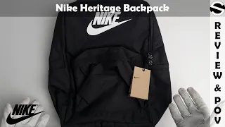 Tas untuk Sekolah atau ke Kampus!!  I NIKE Heritage Backpack l  REVIEW & POV