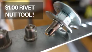 DIY Tool Easy How to make a rivet nut nutsert tool