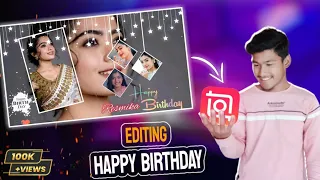 New Viral Happy Birthday Status Editing in InShot Video Editor | Birthday Status Video Edit
