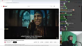 Forsen Reacts to Kingdom Come: Deliverance II Official Game Reveal