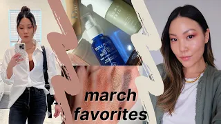 MARCH FAVORITES | so much new skincare + makeup + spring fashion 🌸