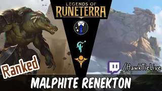 Malphite Renekton: With Patch discussion after | Legends of Runeterra LoR