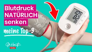 Blutdruck senken ohne Medikamente - Was hilft WIRKLICH? | Dr. Heart