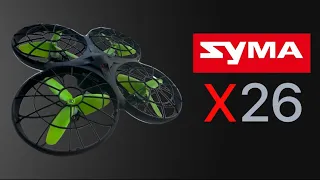 Бюджетный квадрокоптер Syma x26. Распаковка и обзор!