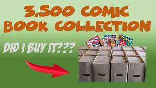 Looking at a comic collection of 3,500 books.  Did I buy it?