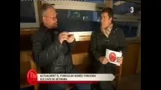 El Funicular de Gelida al programa Divendres de TV3