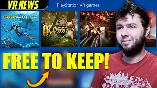 Claim These FREE PS4 And PSVR Games In The PlayStation Store! No Catch! | VR News