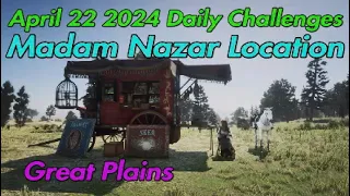 Red Dead Online Daily Challenges Madam Nazar Location April 22 2024 #rdr2 #rdo #reddead2online