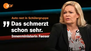 Bundesinnenministerin Faeser: Opfer in den Vordergrund stellen | Markus Lanz vom 08. Juni 2022