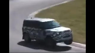2023 Land Rover Defender V8 SVX Prototype testing