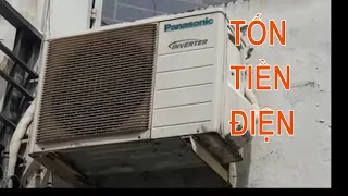 Mistakes when installing outdoor units of air conditioners or air conditioners cause power loss