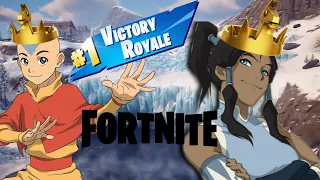 FORTNITE AVATAR: AANG AND KORRA GET THAT WIN! (PART 2) [FT, REEKYLEEKY]