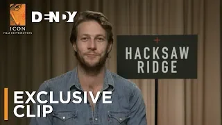 HACKSAW RIDGE | Exclusive Clip featuring Luke Bracey