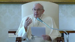 Papa Francesco PREGARE SENZA STANCARSI