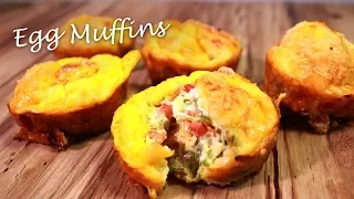 Egg Muffin Cups | Easy & Quick Egg Breakfast | Healthy Breakfast | Egg Recipes