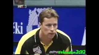 Jan-Ove Waldner vs Kalinikos Kreanga (ETTC 2002)