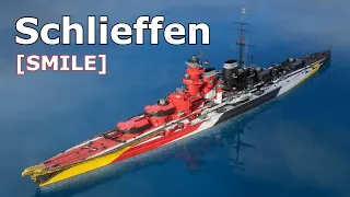 World of WarShips Schlieffen - 5 Kills 306K Damage