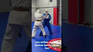 Kudo - Face push to Osoto Gari