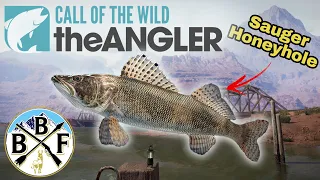 Try This New Sauger Honey Hole for Gold and Diamond Sauger!! | Call of the Wild: theAngler