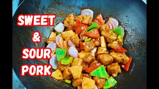 SUPER EASY SWEET AND SOUR PORK RECIPE