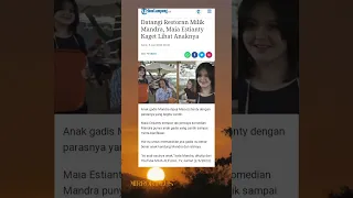 Datangi Restoran Milik Mandra, Maia Estianty Kaget Lihat Anaknya