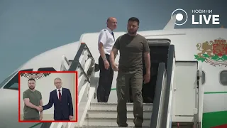 💥ЗЕЛЕНСКИЙ прибыл в Болгарию для переговоров по безопасности и НАТО | Новини.LIVE