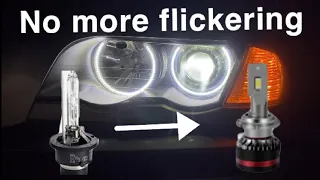 HOW TO: BMW E46 HID to LED headlight conversion